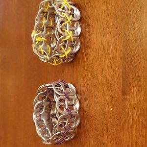2 soda tab bracelets
